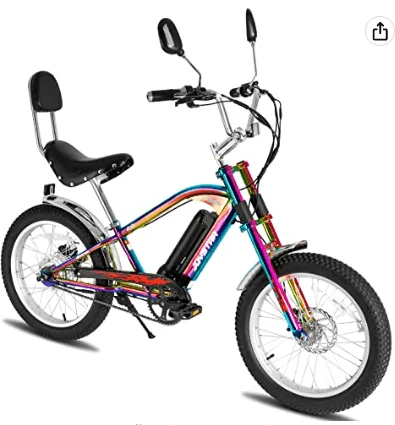 Best Electric Chopper Bike: #5. JOYSTAR Electric Bike - Chopper Electric Bicycles Best Electric Chopper Bike: #5. JOYSTAR Electric Bike - Chopper Electric Bicycles