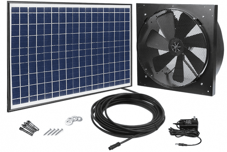 Best Solar-Powered Exhaust Fans:#3 GBGS Solar-Powered Exhaust Fan