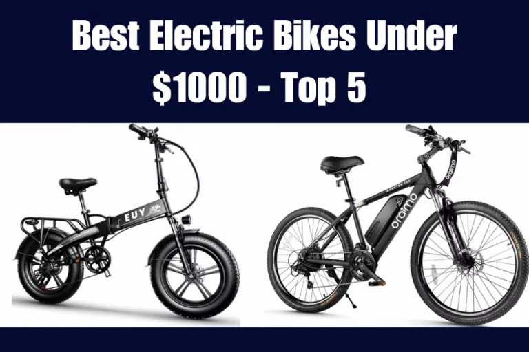 how to charge an electric bike Best Electric Bikes Under $1000 – Top 5