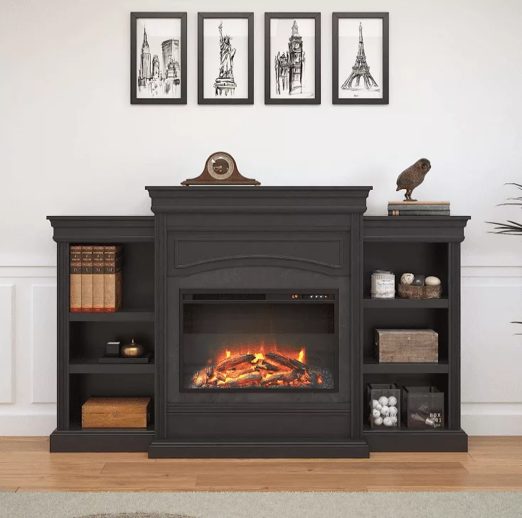 Free Standing Electric Fireplaces #4