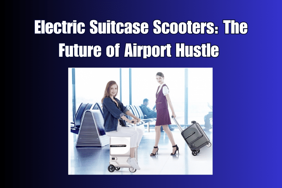Best Electric Suitcase Scooters: The #1 Airport Hustle