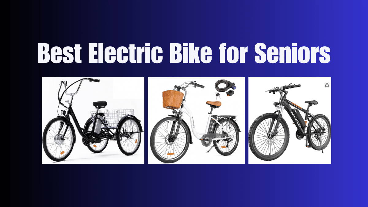 2024 Best Electric Bike for Seniors Guide Top 6 Review