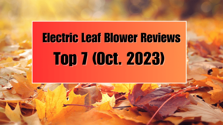 Electric Leaf Blower Reviews Top 7 Oct. 2023