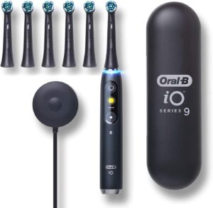 Oral-B iO Series 9 electric toothbrush in black