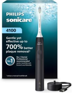 Philips Sonicare 4100 budget electric toothbrush